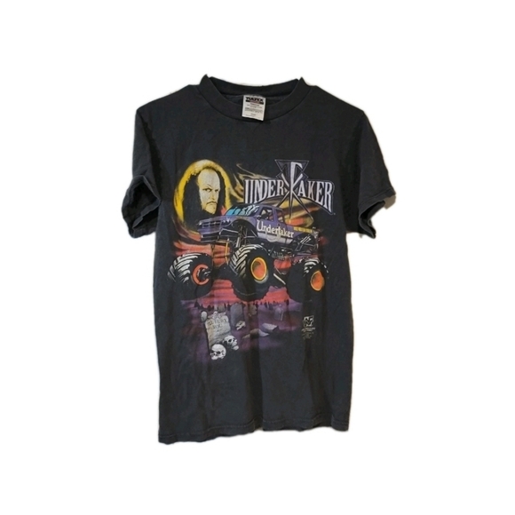 Vintage 1997 WWF World Wrestling Federation Undertaker Wrestling Tee Shirt 90s